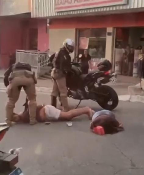 Jovem foge de blitz da PRF e provoca acidente no centro de Santana do Ipanema 