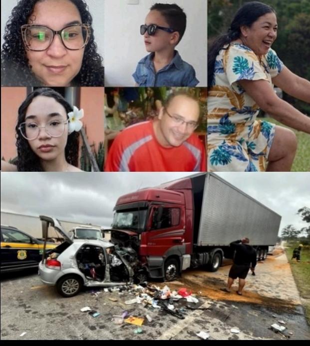Família inteira de Delmiro Gouveia morre em um grave acidente na BR-251 em Salinas/MG 