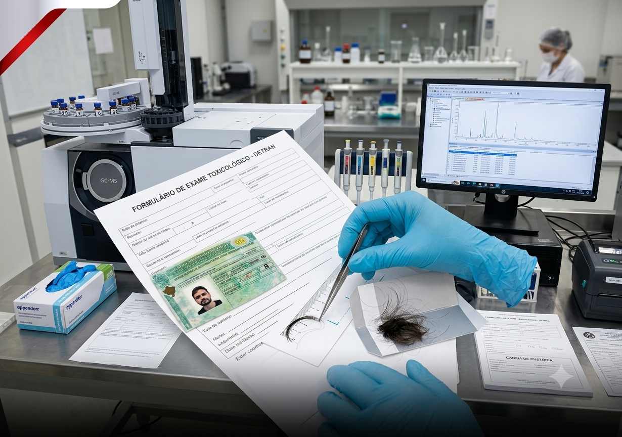 Nova Regra: Exame Toxicológico Passa a Ser Obrigatório para Primeira Habilitação nas Categorias A e B