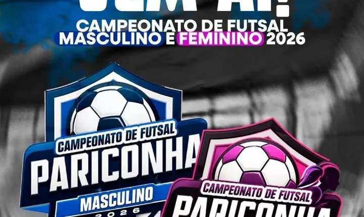 Pariconha confirma edição 2026 do Campeonato Municipal de Futsal nas modalidades masculina e feminina